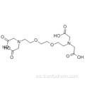 Ácido etilenobis (oxietilenonitrilo) tetraacético CAS 67-42-5